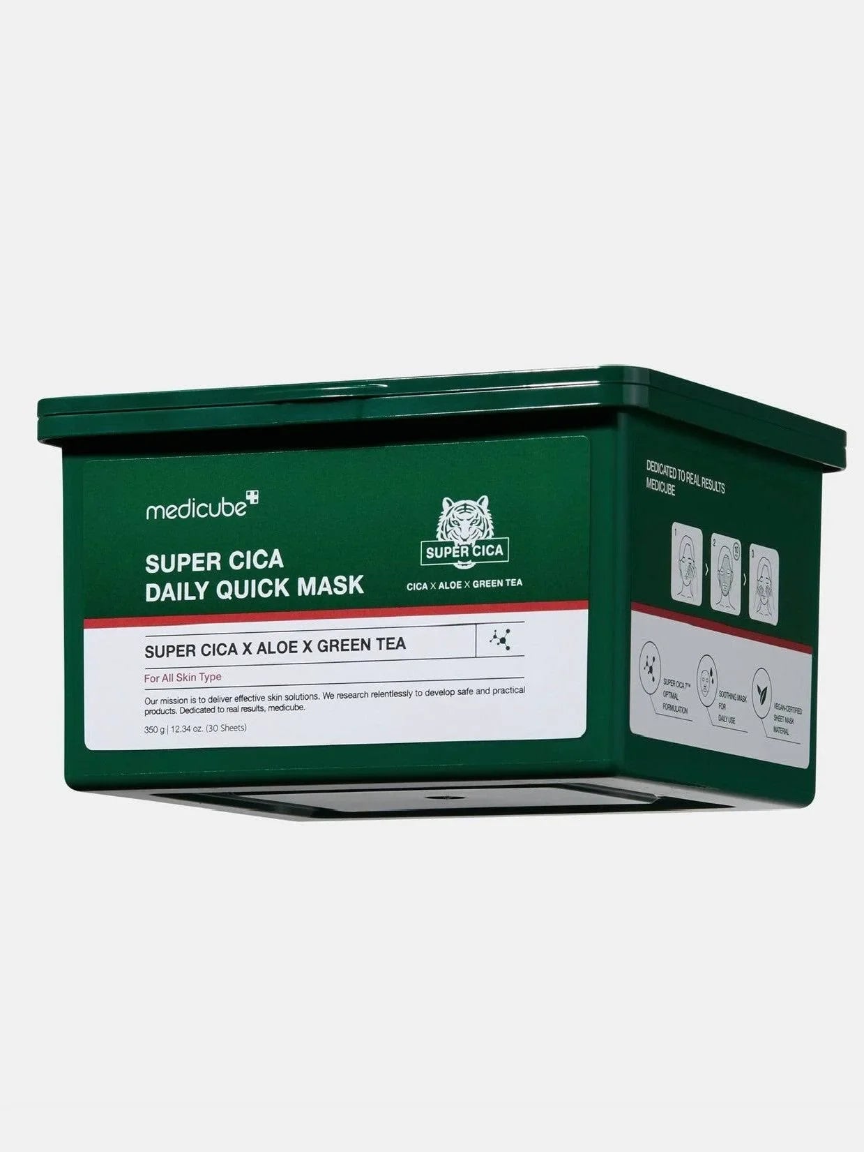 medicube - Super Cica Daily Quick Mask - 30 Sheets