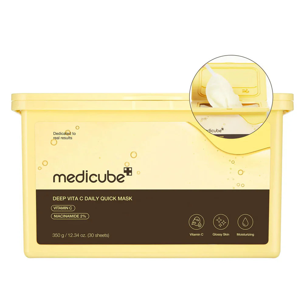 MEDICUBE Deep Vita C Quick Mask (30 Pieces)