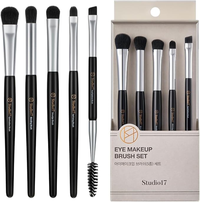 STUDIO17 Eye Makeup Brush Set 5 Pieces
