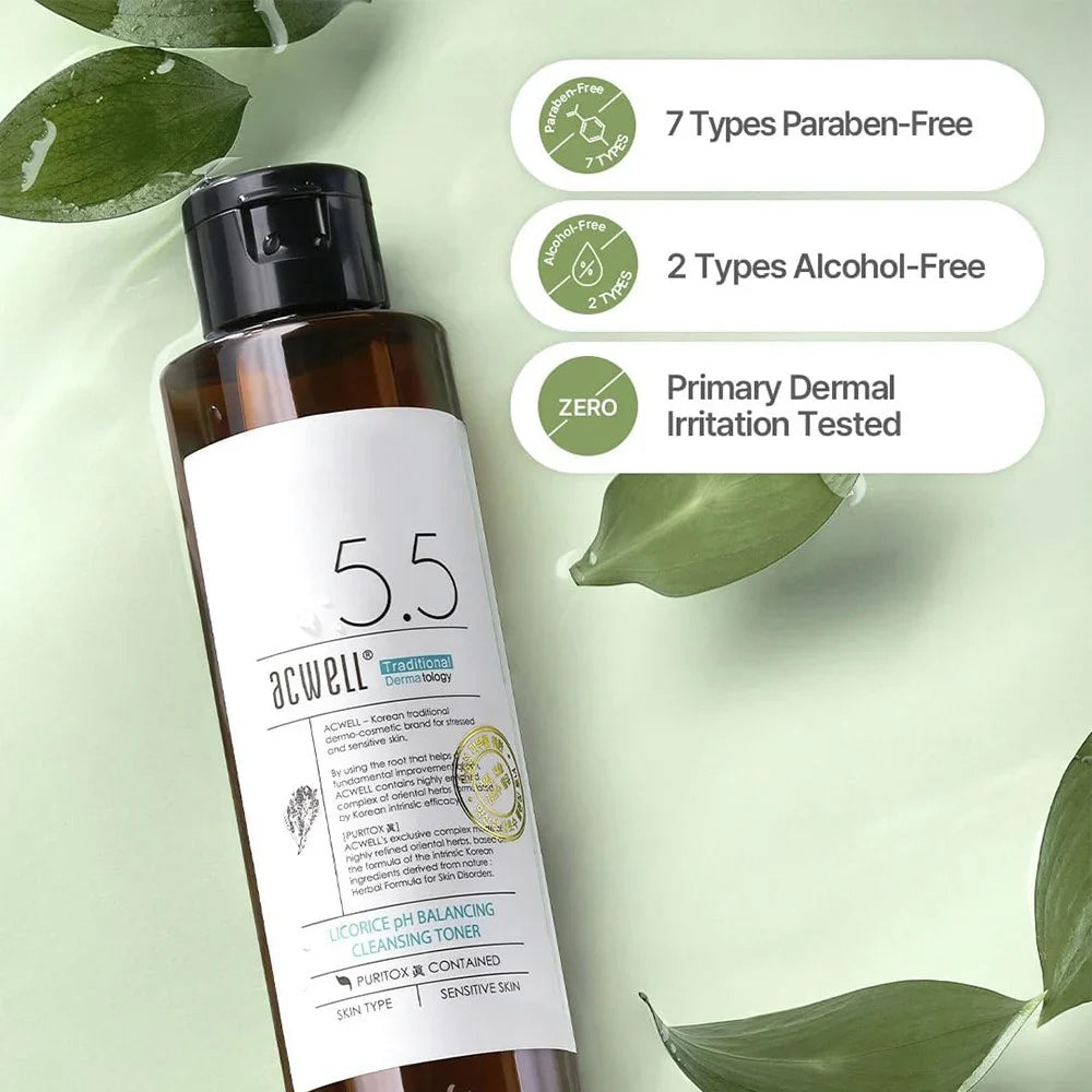 Acwell Licorice pH Balancing Cleansing Toner 150ml