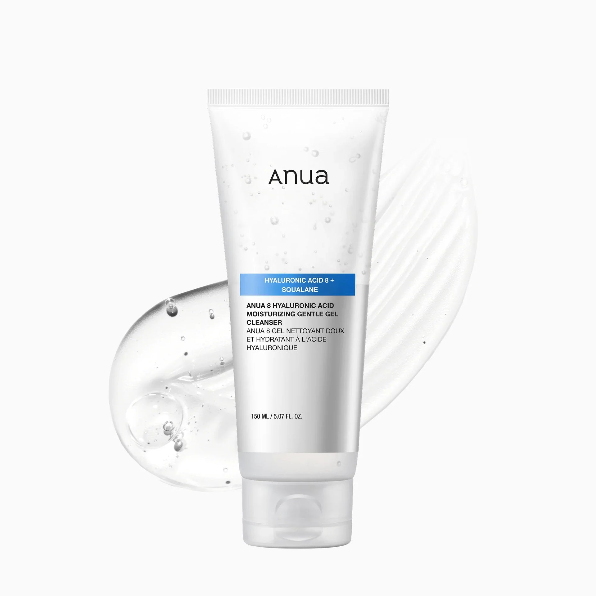 Anua 8 Hyaluronic Acid Moisturizing Gentle Gel Cleanser 150ml