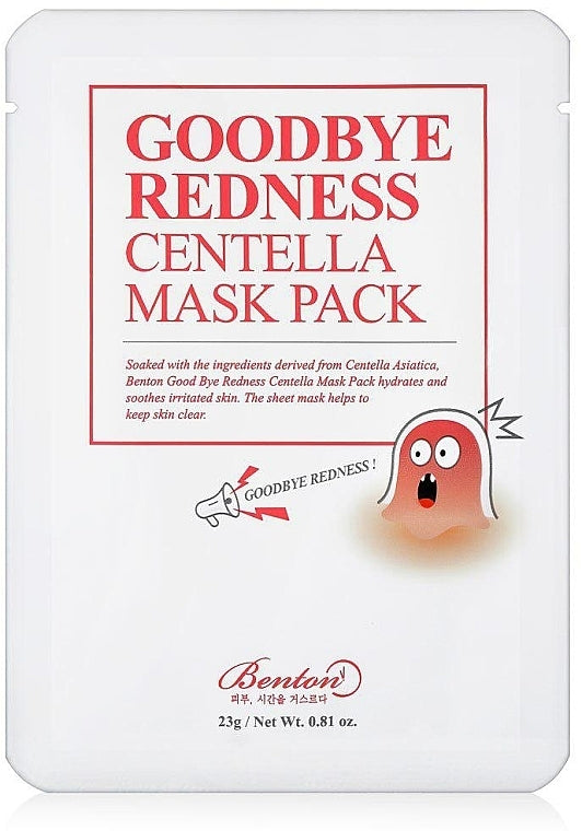 Benton Goodbye Redness Centella Mask Pack 23g