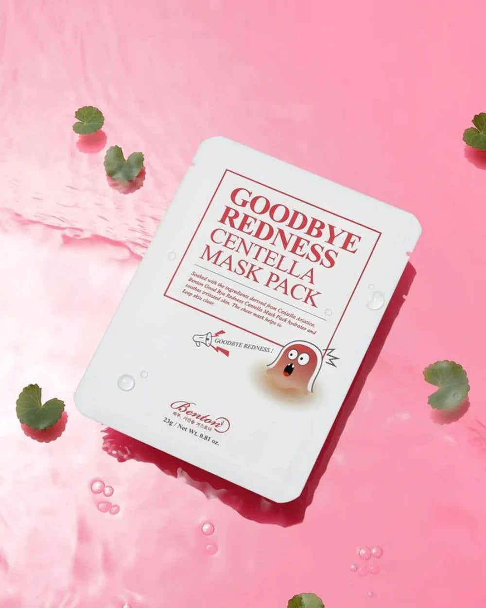 Benton Goodbye Redness Centella Mask Pack 23g