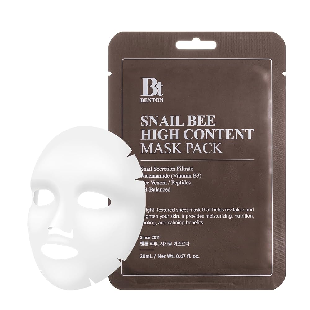 Benton Snail Bee High Content Mask Pack Sheet 20g (1 Pc)