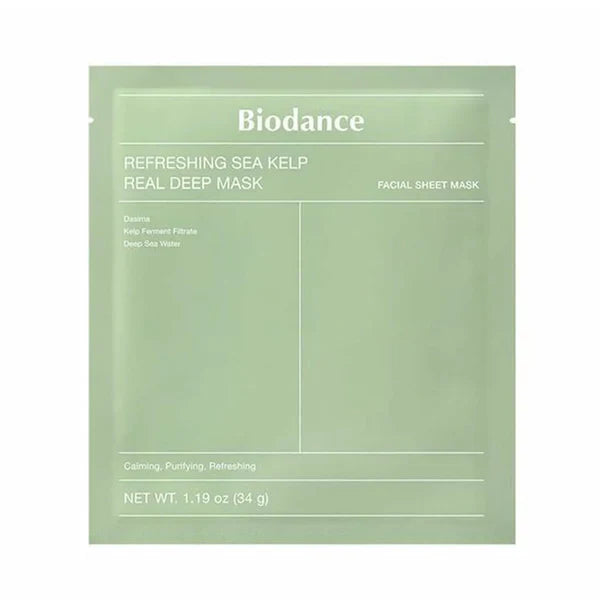 Biodance Refreshing Sea Kelp Real Deep Mask (1 PIECE)