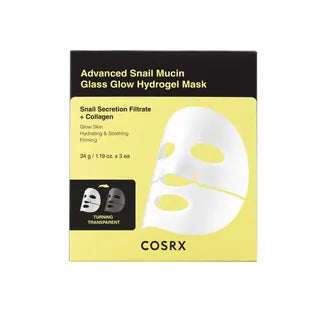 COSRX - Advanced Snail Mucin Glass Glow Hydrogel Mask (1 piece)