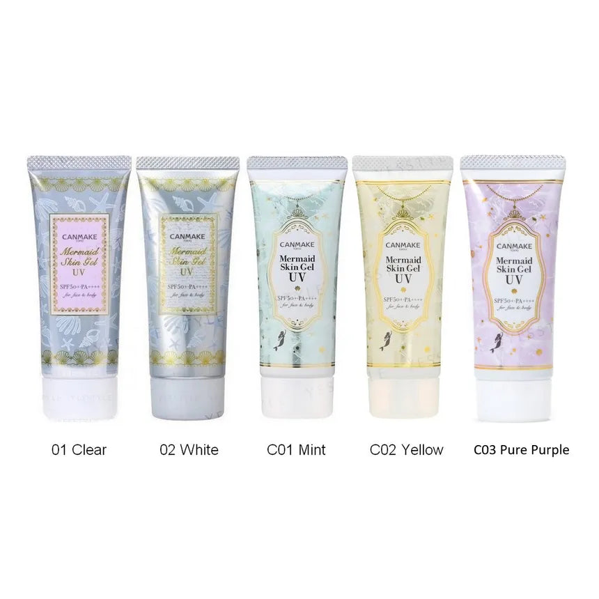 Canmake - Mermaid Skin Gel UV Sunscreen SPF 50+ PA++++  C01 Cica Mint
