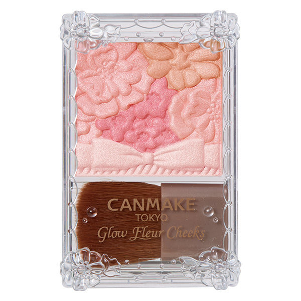 Canmake Glow Fleur Cheeks 01 Peach Fleur