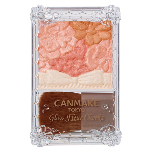 Canmake Glow Fleur Cheeks 03 Fairy Orange Fleur