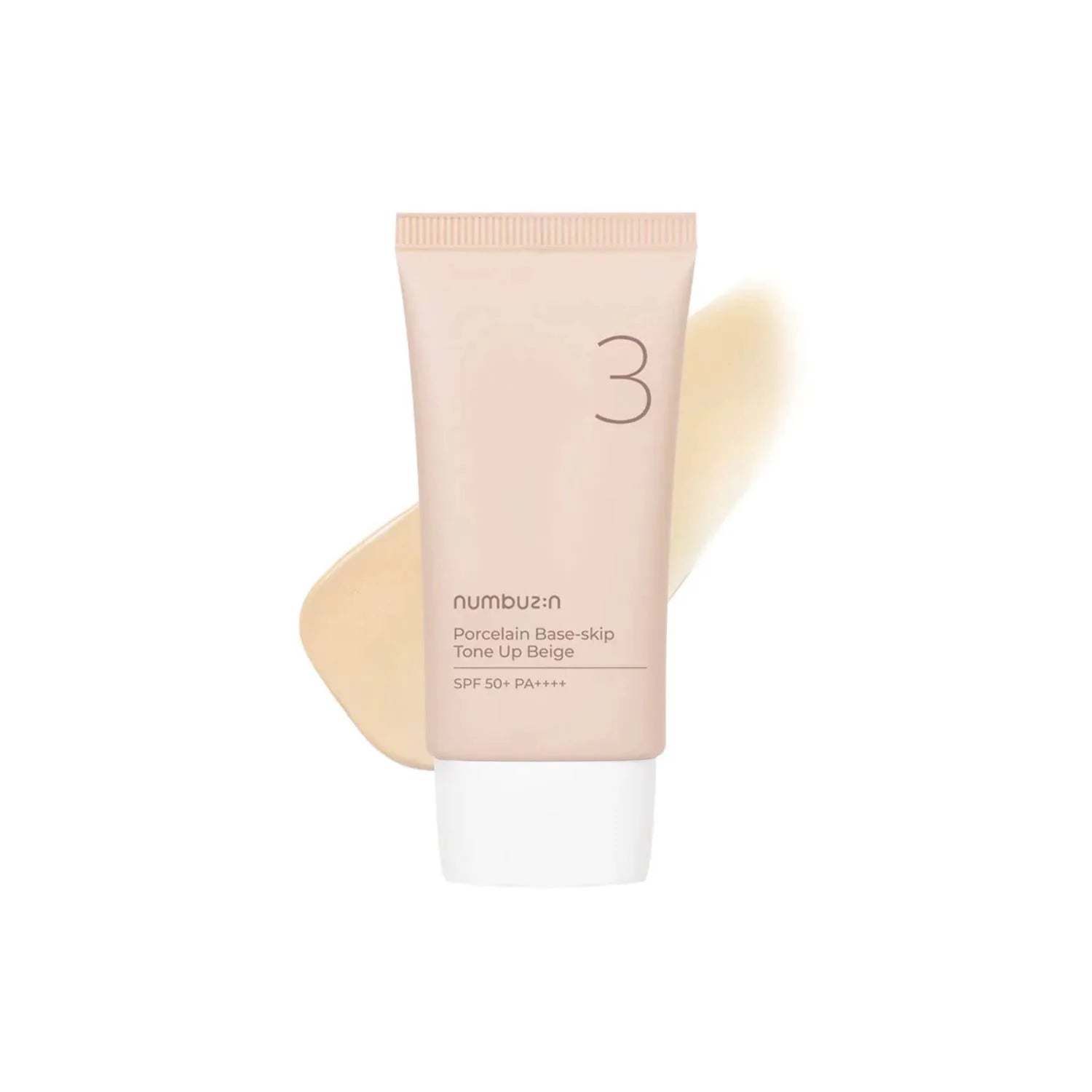 Numbuzin No.3 Porcelain Base-Skip Tone Up Beige 50ml
