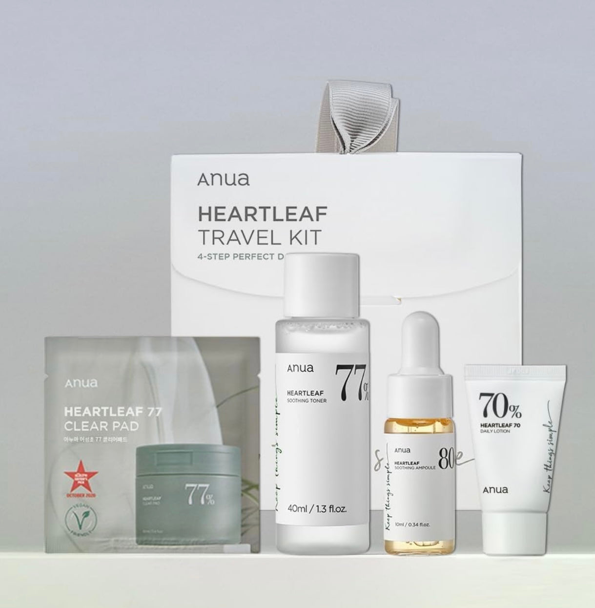 Anua - Heartleaf Soothing Trial Kit - 4 PIECES