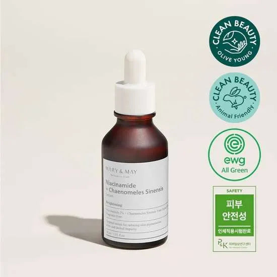 Mary & May - Niacinamide + Chaenomeles Sinensis Serum Mini 10ml