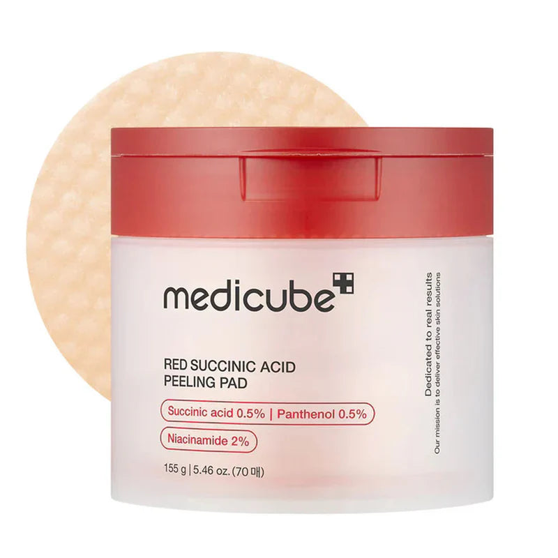 Medicube - Red Succinic Acid Peeling Pad - 70 pads