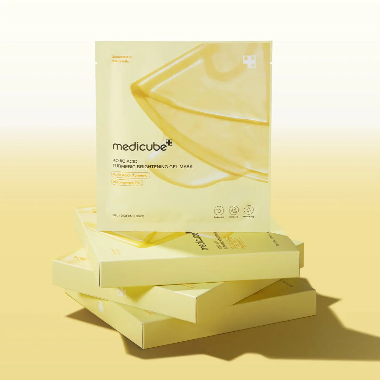 Medicube - Kojic Acid Turmeric Brightening Gel Mask - 1pc