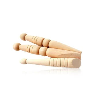 Meditherapy - Foot Massage Wooden Stick Tool  (3 pieces)