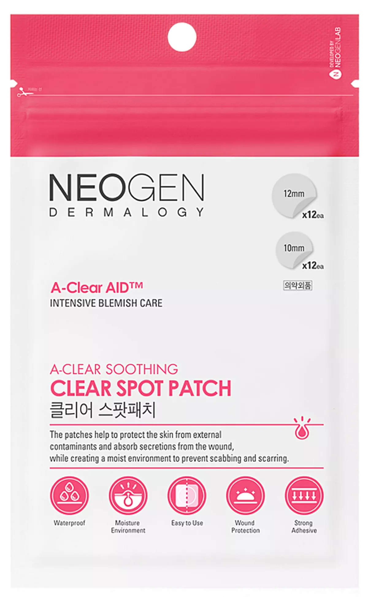 Neogen - A-Clear Soothing Spot Patch 24 Patches