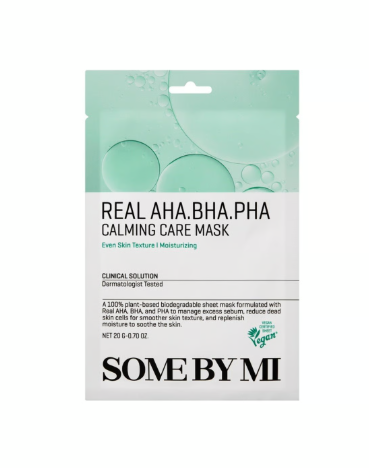 Some By Mi - Real Care Mask 20g Real AHA BHA PHA Calming