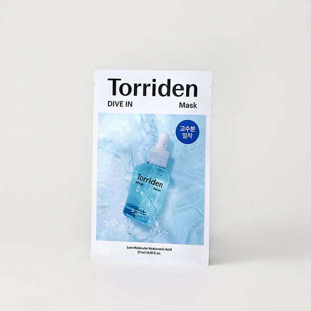 Torriden - Dive-In Low molecule Hyaluronic acid Mask Pack 27ml