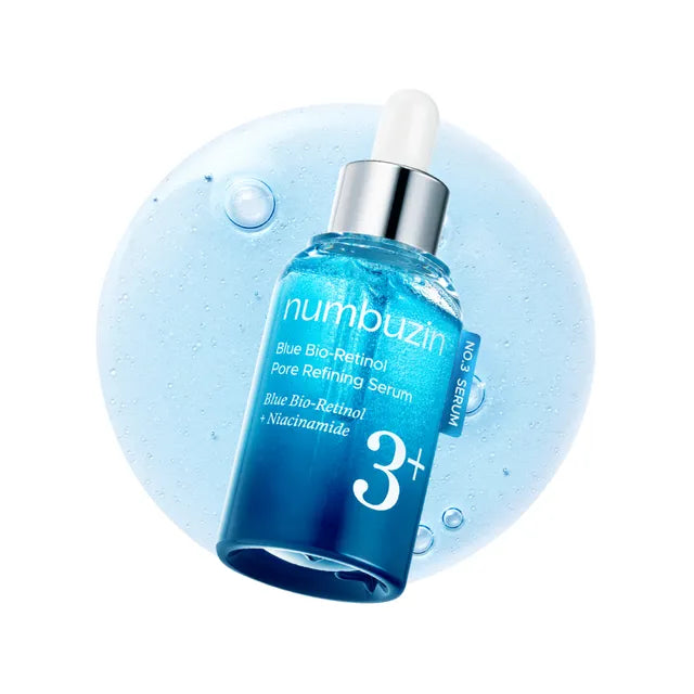 Numbuzin - No.3 Blue Bio-Retinol Pore Refining Serum 30ML