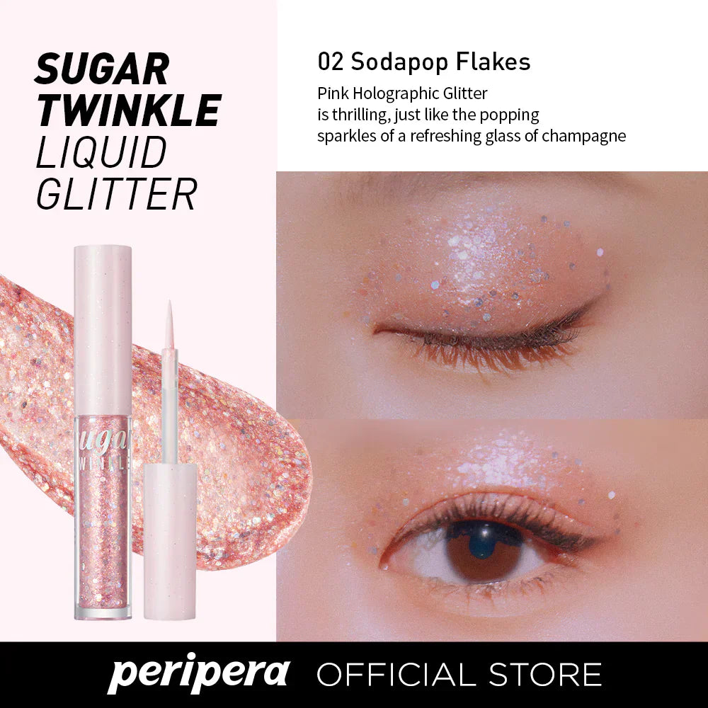 peripera - Sugar Twinkle Liquid Glitter - 1 Glitter Wave